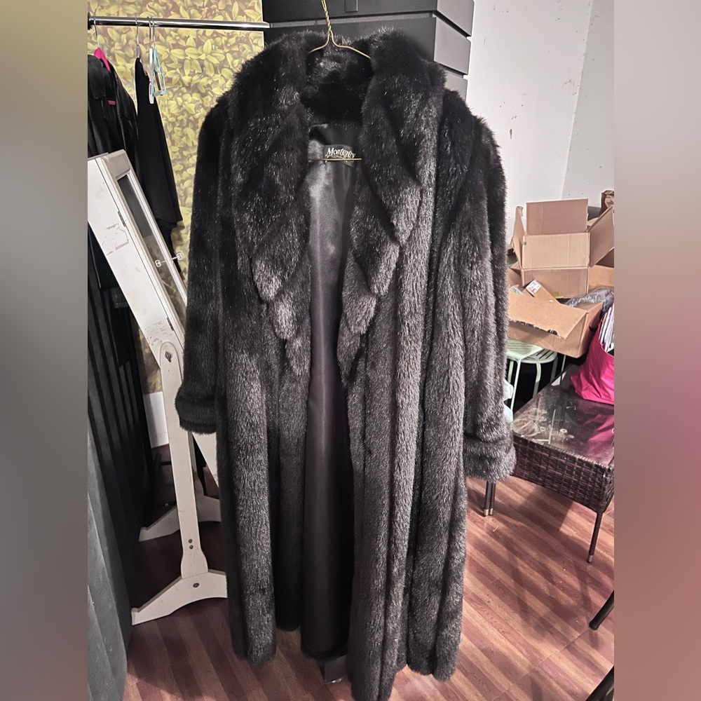 Monterey Flax Fur Coat